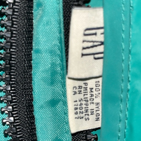 Vintage teal GAP men’s  Waist Bag with Black Strap SKU - VG010 - Picture 3 of 4